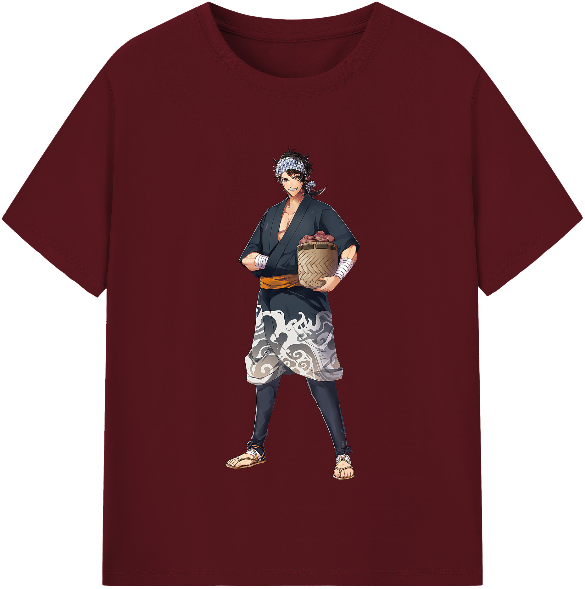 （画像用） 刀剣乱舞 Touken Ranbu 綿100％半袖Tシャツ（フロントプリント）